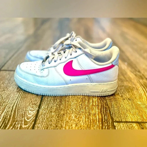 Nike Air Force 1 '07 White Pink Prime - Picture 1 of 3